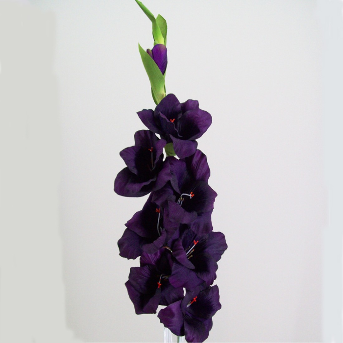 Artificial Gladiola Damson 94cm Artificial Flowers